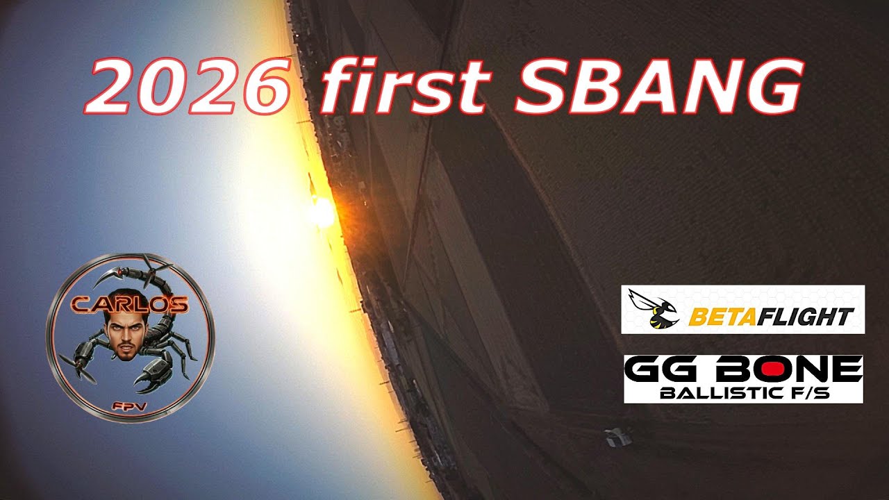 2026 first practice🌀🚀 / Betaflight4.5 / HDzero halo / FPV drone freestyle