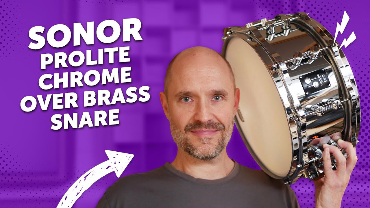ProLite Vibes, Lower Price: Sonor Chrome Over Brass Snare | Sound Demo & Review