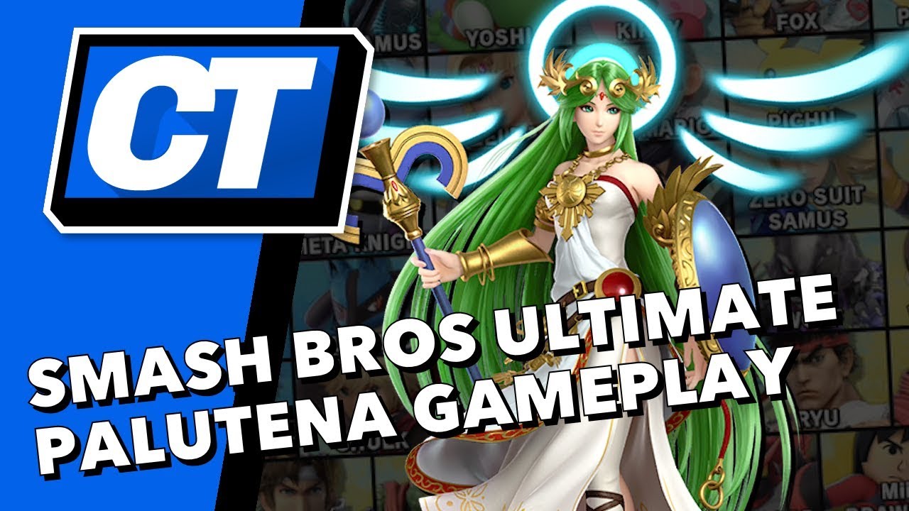Palutena Gameplay in Super Smash Bros. Ultimate