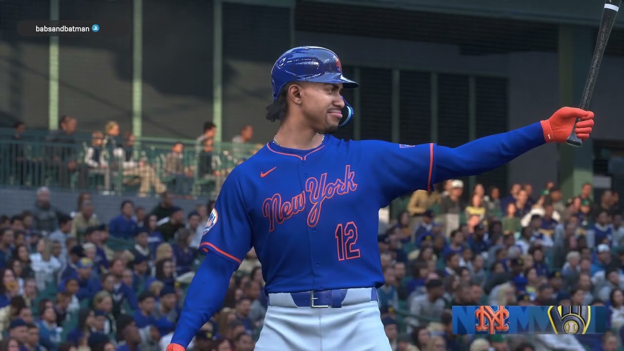 MLB The Show 25: DDS - S10 - Interleague - Gm 8 - Series 1 of 1 - NYM @ MIL