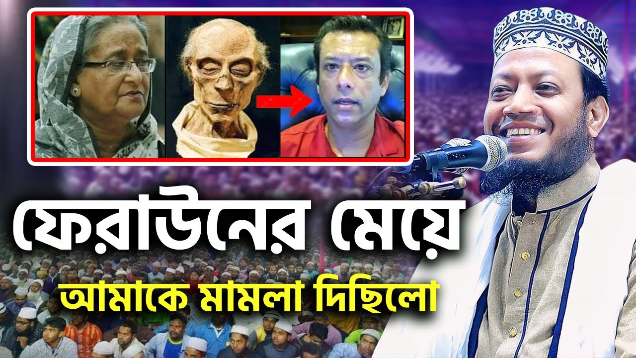 😎 ফেরাউনের মেয়ে আমাকে মামলা দিয়েছিলো আমির হামজা || Amir Hamza Waz