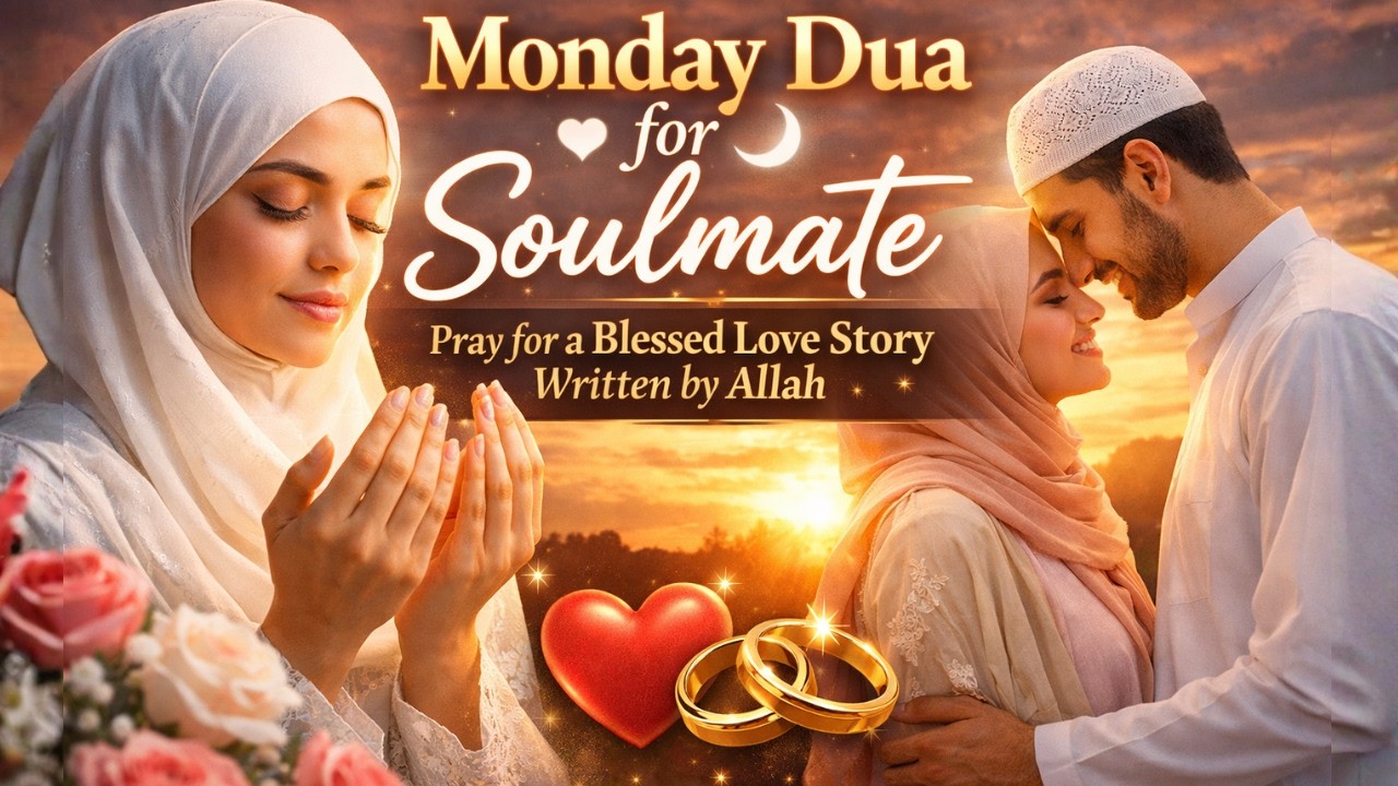 Monday Ramadan Dua For Powerful Love 🤍 Ask Allah to Place Love & Longing in Their Heart