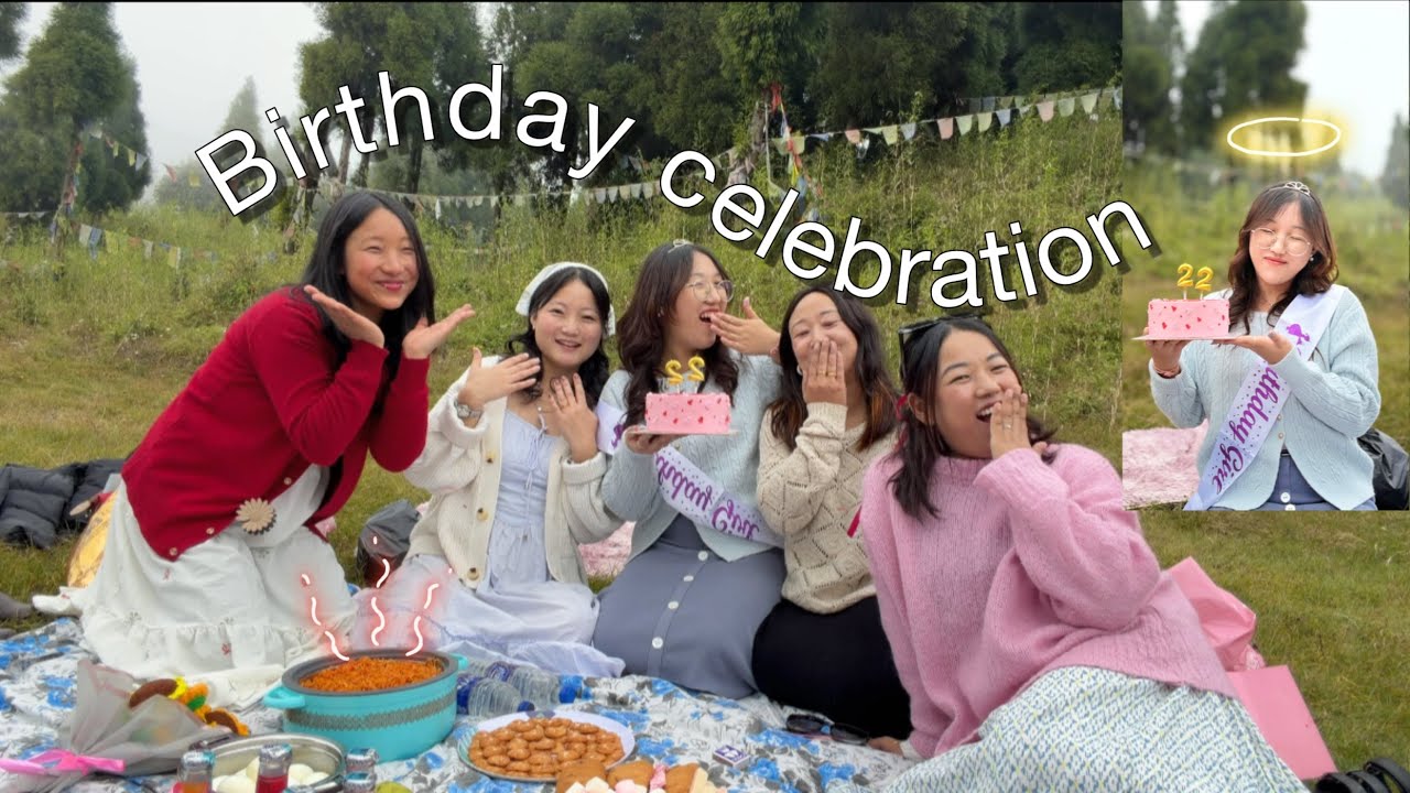 Aesthetic birthday party of my sister  🎂💐 #siblings #birthdaycelebration 