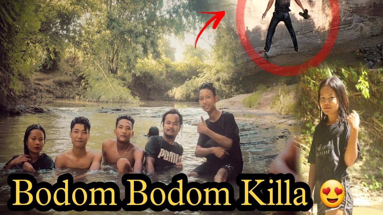 Tripura Best Waterfall In Killa ⛲ Bodom Bodom