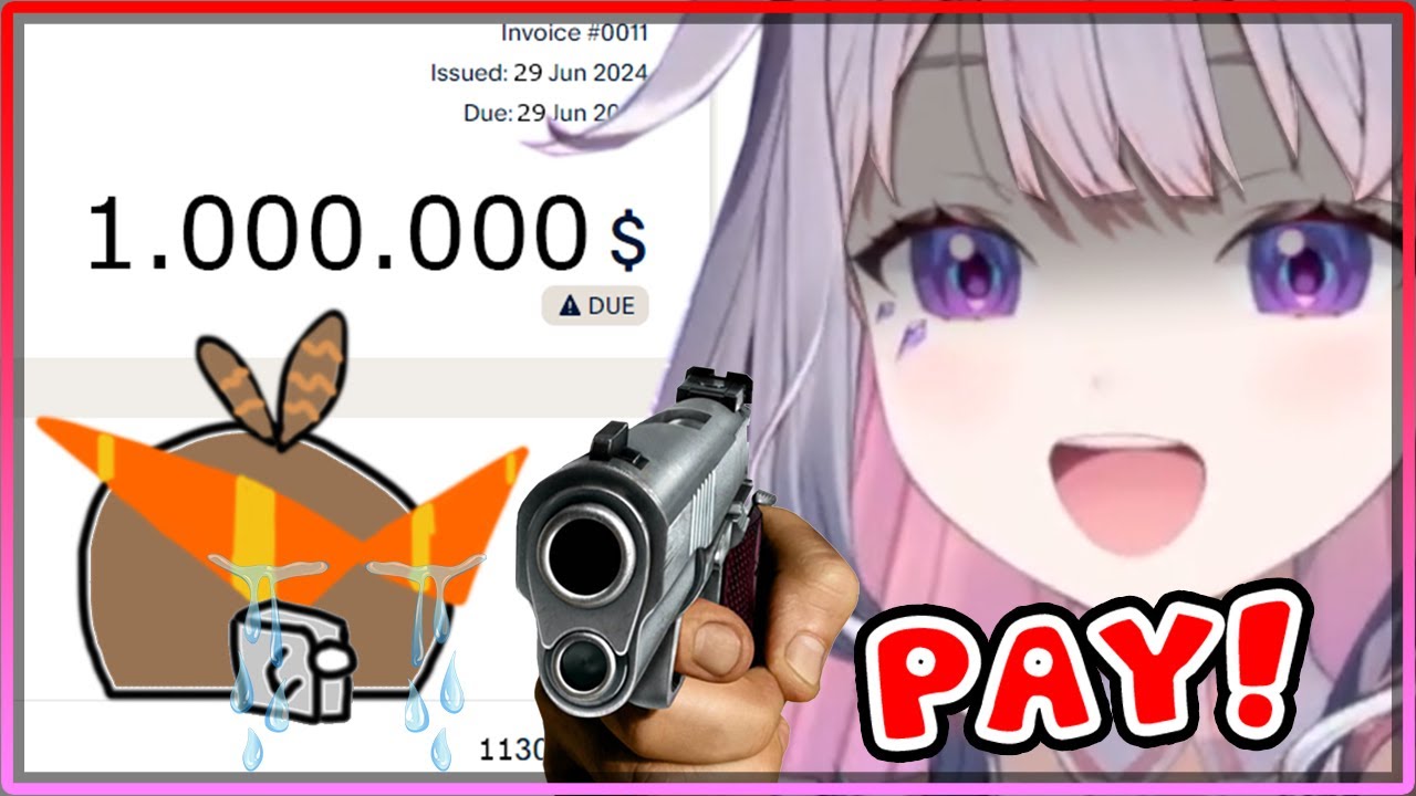 [ENG SUB/Hololive] Biboo is threatening people to pay their Biboo tax