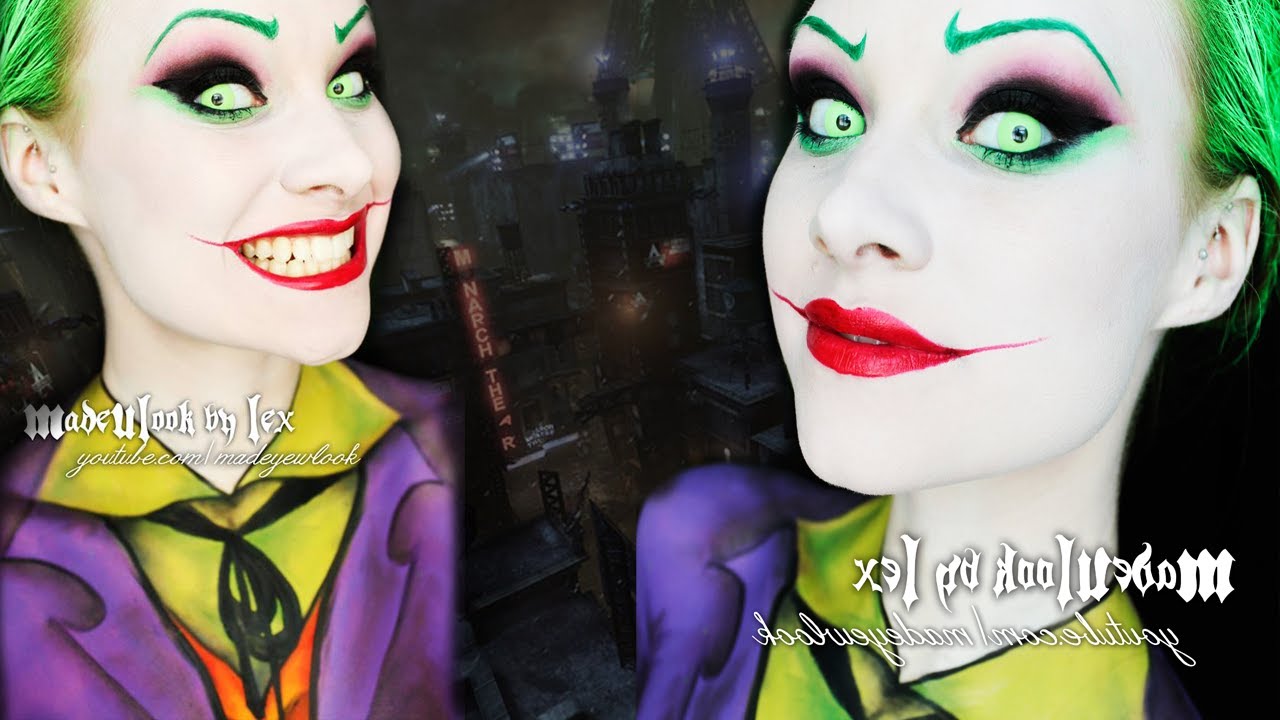 The Joker (Jack Nicholson Version) Makeup/Body Paint Tutorial