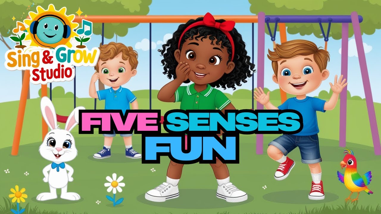 Five Senses Fun | Nursery Rhymes & Kids Songs | Learn & Explore