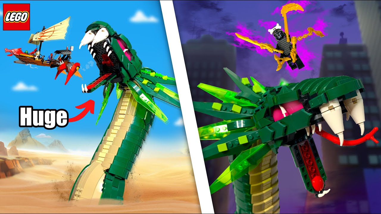 САМЫЙ БОЛЬШОЙ LEGO Great Devourer Ninjago MOC...