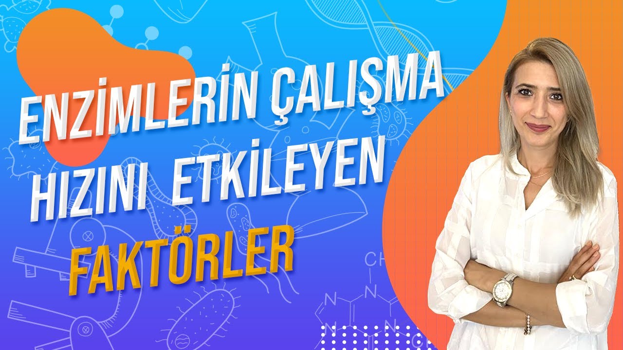 (9.DERS) ENZİMLERİN ÇALIŞMA HIZINI ETKİLEYEN FAKTÖRLER |  TYT 9.SINIF l Seda Hoca Biyoloji 🤗