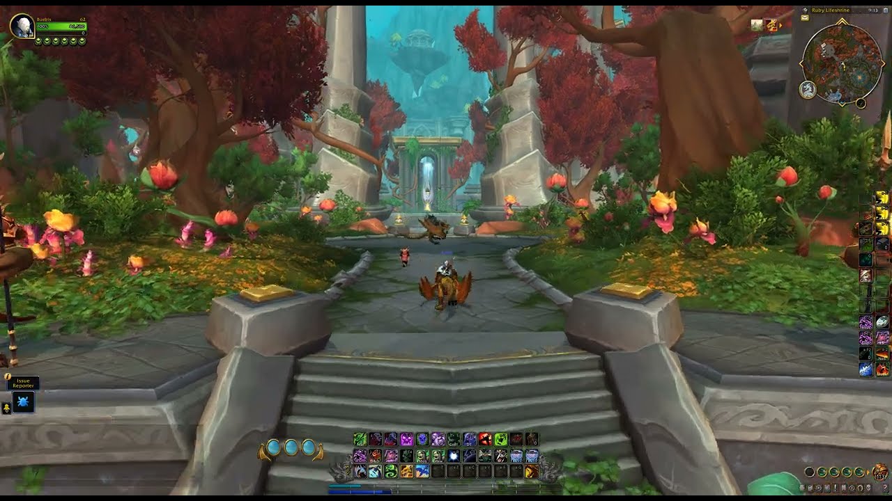 Ruby Lifeshrine Blacksmithing & Engineering Supplies Vendor Location, WoW Dragonflight