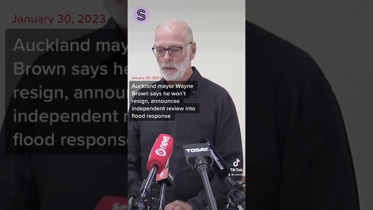 An independent review into flood response, but doesn&rsquo;t feel he&rsquo;s personally done anything wrong