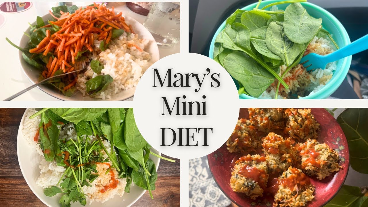 EASY & FUSS FREE MARY'S MINI MEALS! | 10 DAY RICE MINI DIET