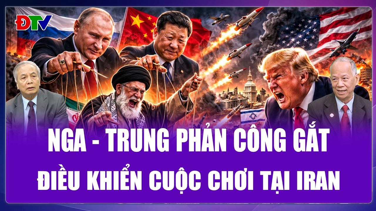 QUỐC TẾ NÓNG: “Điều khiển” Iran đánh Mỹ, Nga - Trung “giật dây” xung đột Trung Đông
