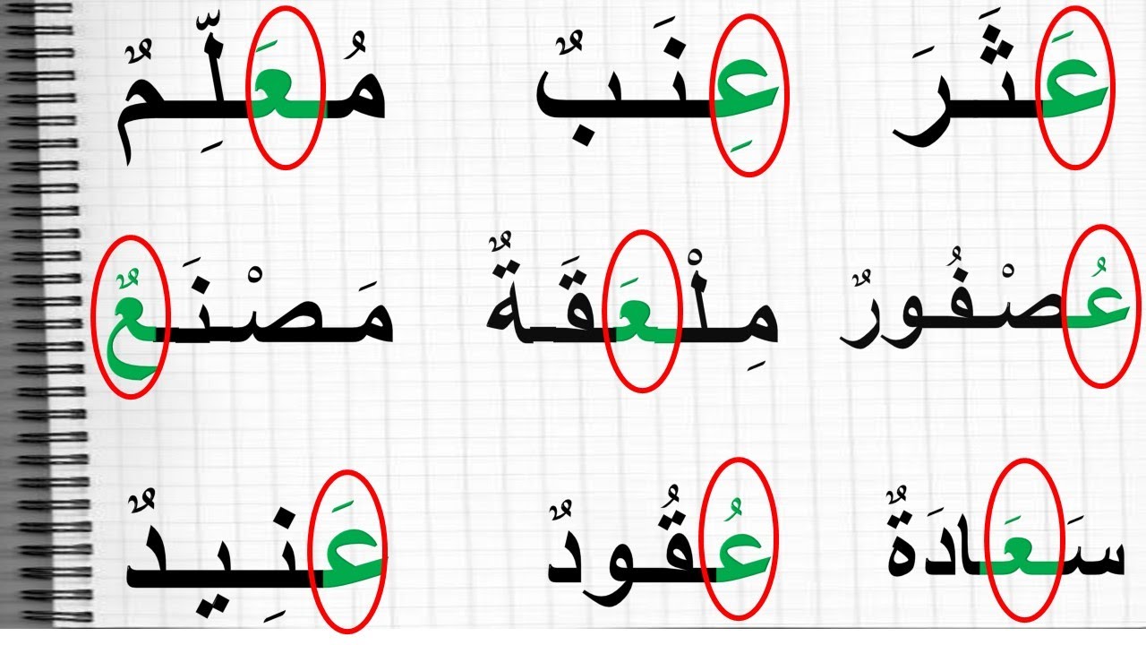 إذا اردت ان تتعلم القراءة والكتابة بالطريقة الصحيحة شاهد هذا الدرس