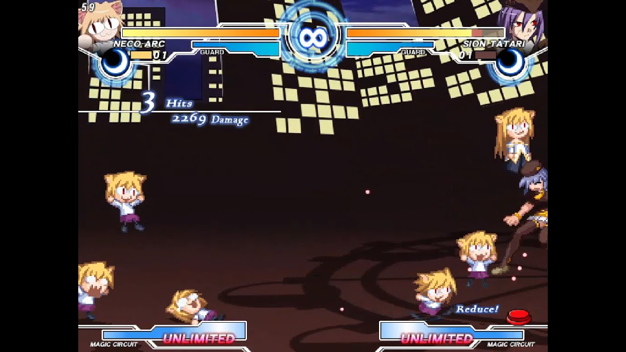 MBAACC -  C-Neco Arc Combos