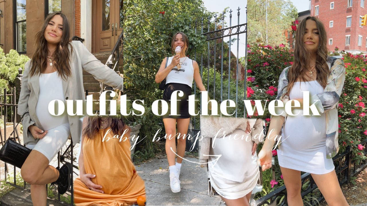 OOTW: Casual Everyday Outfits | baby bump friendly!