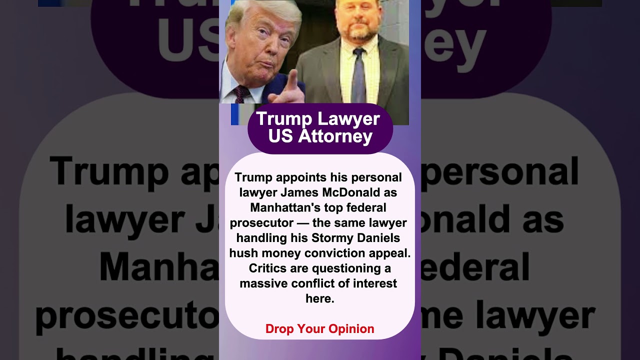 Trump Lawyer US Attorney