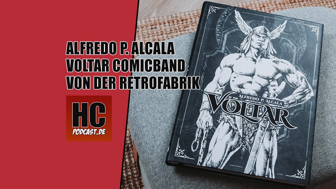 Unboxing, Alfredo P. Alcala – VOLTAR Comic Band von der RETROFABRIK