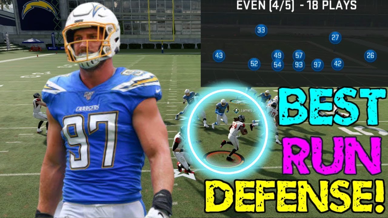 BEST RUN DEFENSE IN MADDEN 20! 3-4 EVEN RUN D CAN'T BE STOPPED!