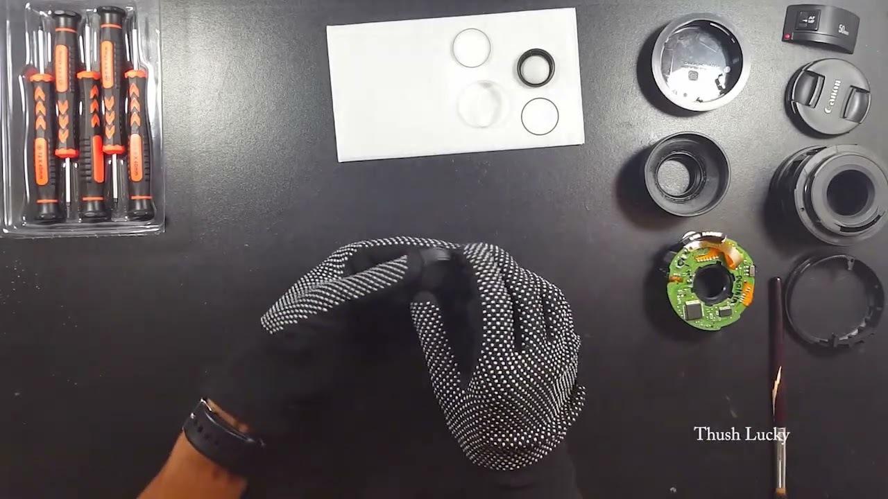 canon 50mm lens fungus cleaning