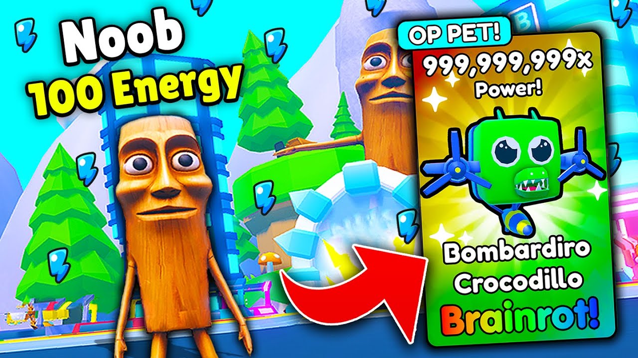 Начинаю заново как НУБ с ЛУЧШИМ ПИТОМЦЕМ в Brainrot Training! (Roblox)