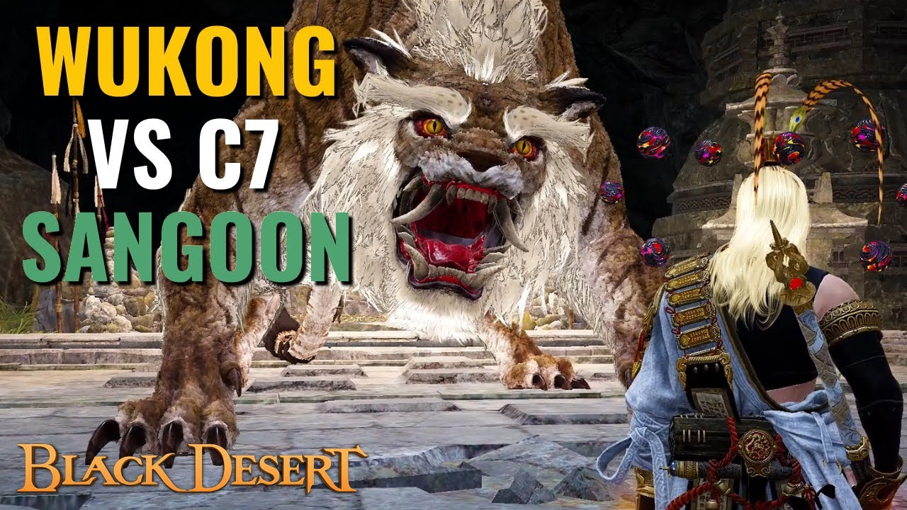 Wukong VS C7 Sangoon - Black Desert
