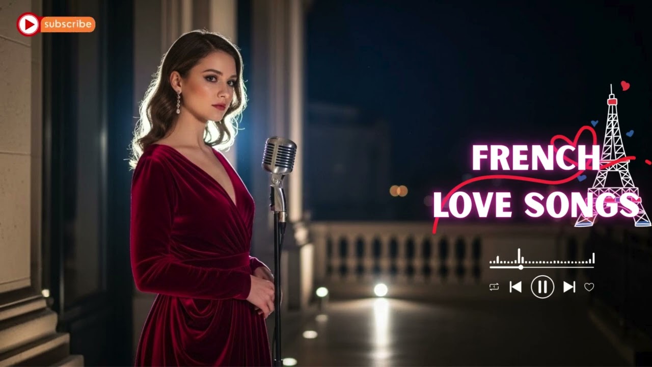 Soft French Love Songs 🎶 Paris Romantic Music for Study & Relax
