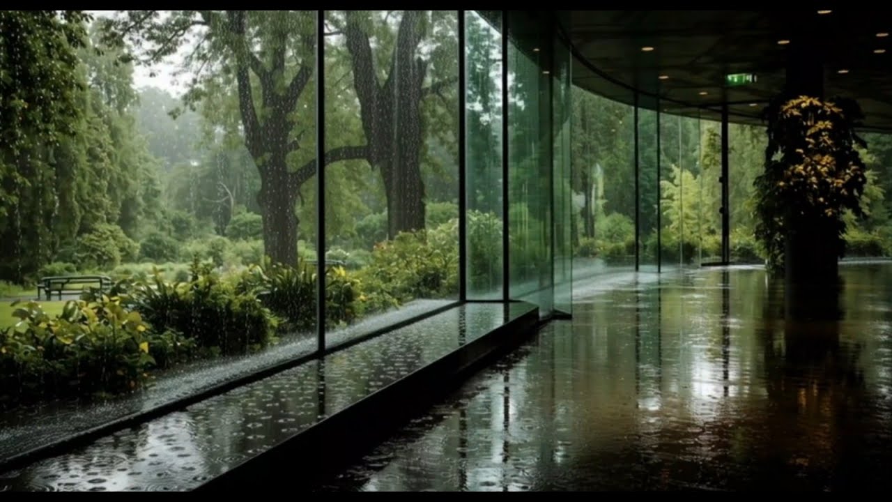 10 Hours Of Rain Sound 🎧 | Thunder ⚡ | Heavy Rain 🌧️ | Relax 😴 | Black Screen ⚫ | No Ads ❌