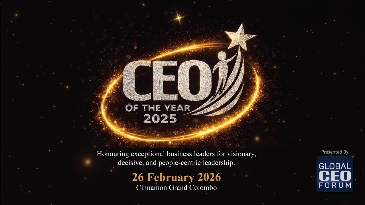 CEO OF THE YEAR 2025 - Global CEO