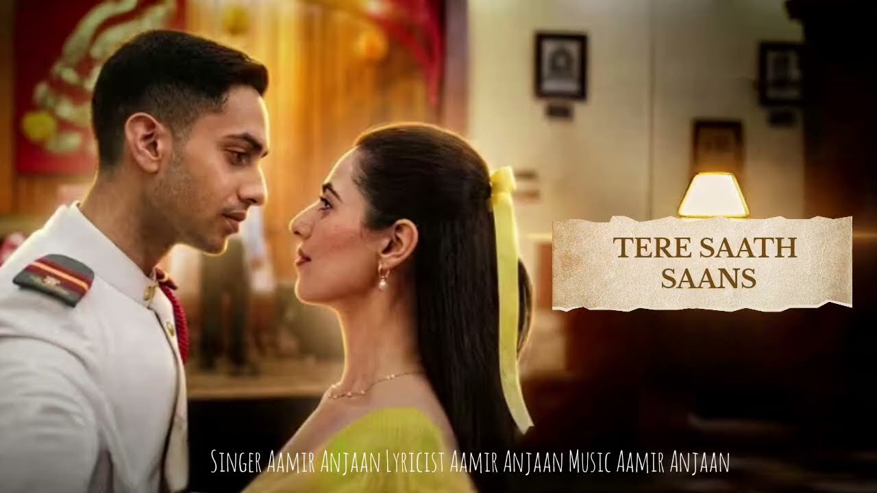 Tere Sath Sansh | New Hindi Song | Aamir Anjaan | Bollywood Songs | Romantic Sad Song 