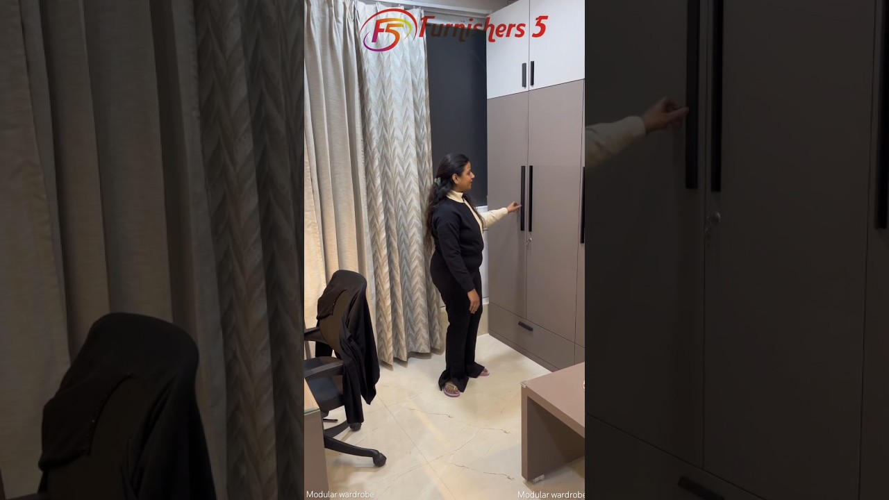 Modular wardrobe | Dwarka | Furnishers5 #viralshorts