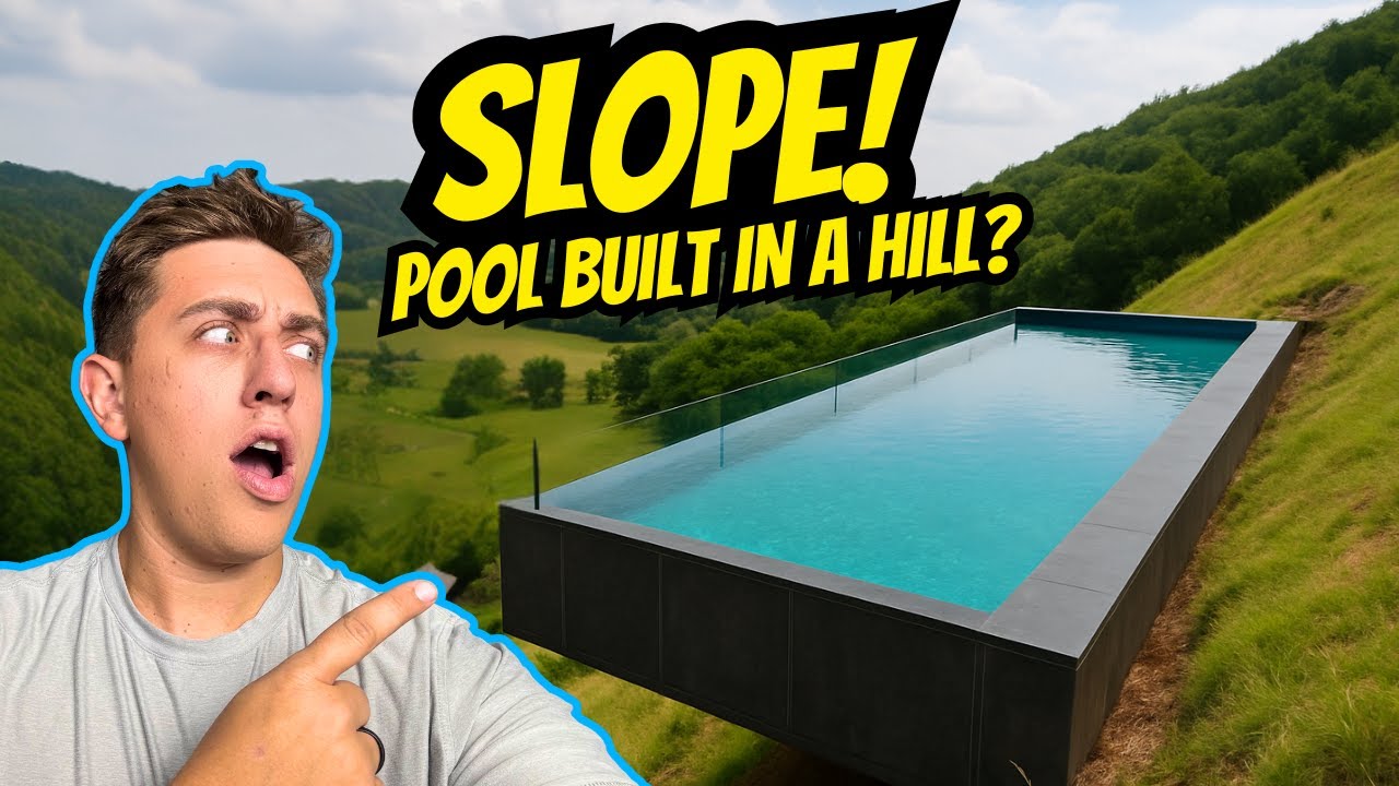 Designing a Pool on a Hill?! Watch This Sloped Yard Come to Life