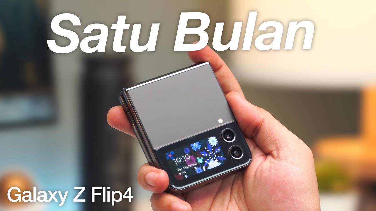 Sebulan Pakai Samsung Galaxy Z FLip4!! 🍕 Review