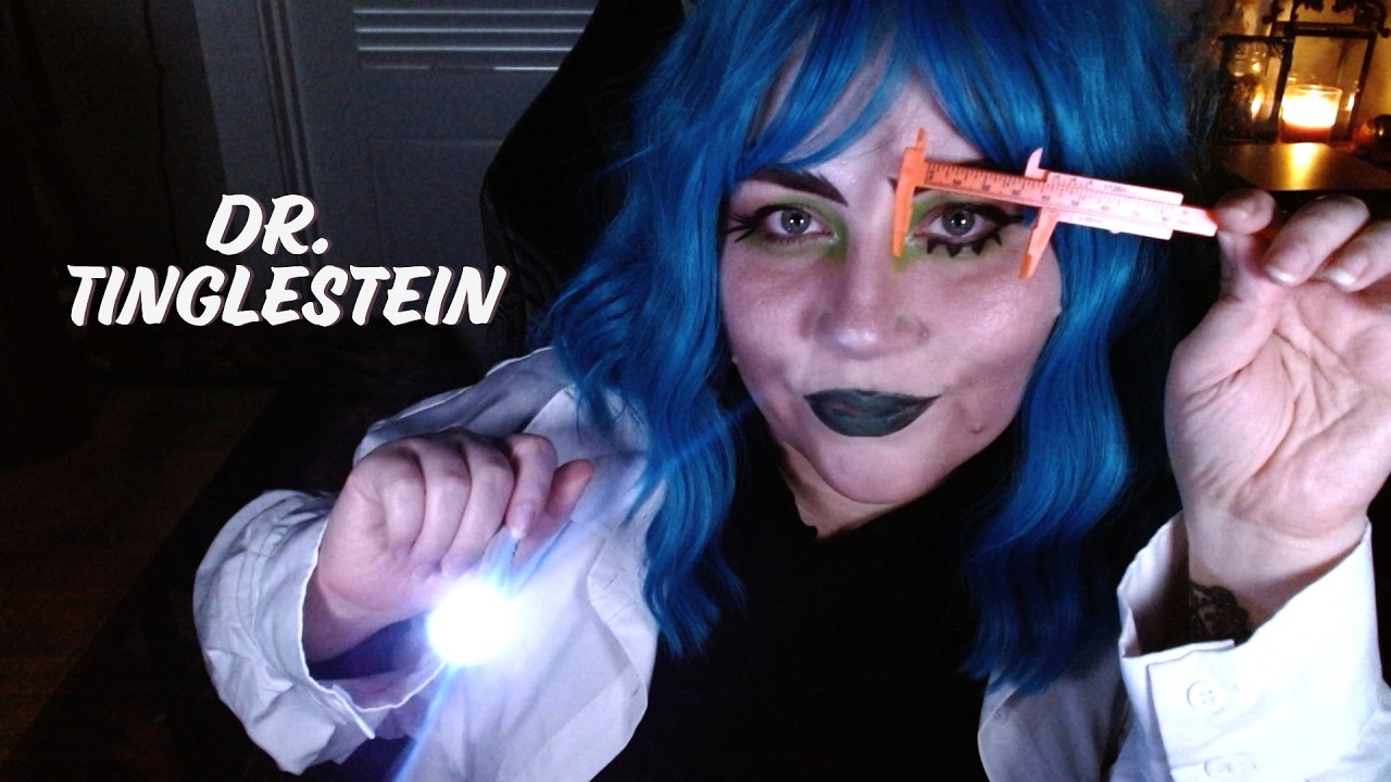 ASMR Mad Scientist Examines You (Halloween Roleplay/ Personal Attention/ Light Triggers)
