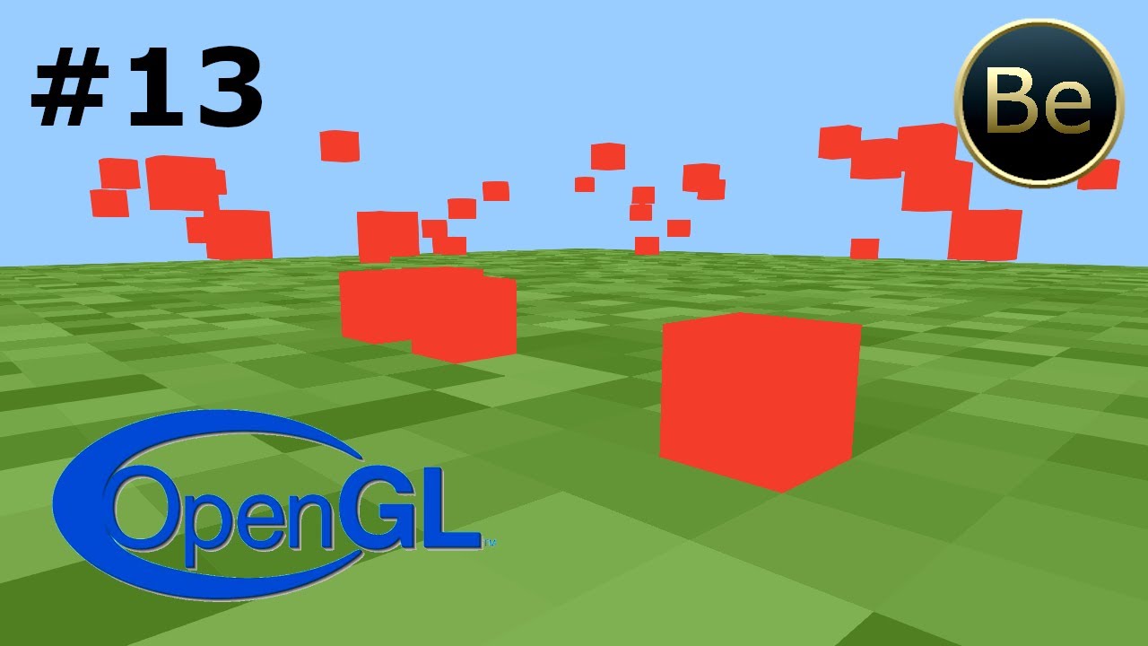 OpenGL - Урок 13 - Делаем игру 3D шутер на голом OpenGL.