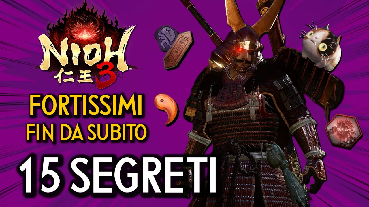 NIOH 3 | 15 TRUCCHI E SEGRETI PER DIVENTARE FORTISSIMI FIN DA SUBITO