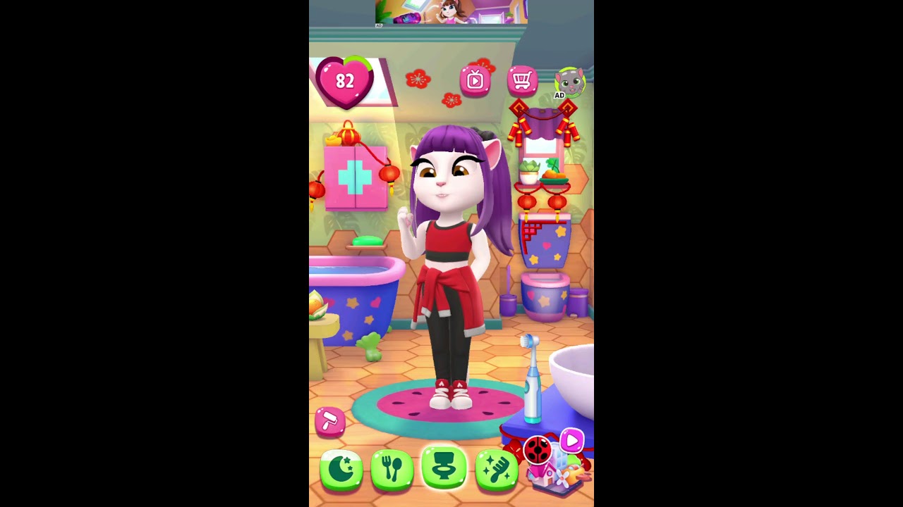 My Talking Angela 2 Live Now 😺 #shortslive #mytalkingangela2 #angela