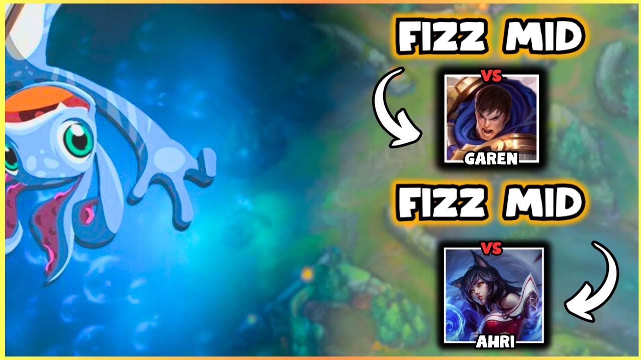 How To Play Melee Vs Ranged Match Ups As Fizz | Fizz Mid vs Garen, Ahri 15.22