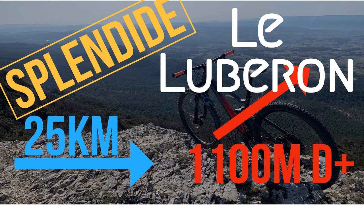 VTT - Luberon - Cucuron - Mourre nègre - Vaucluse - vue incroyable 😱😍