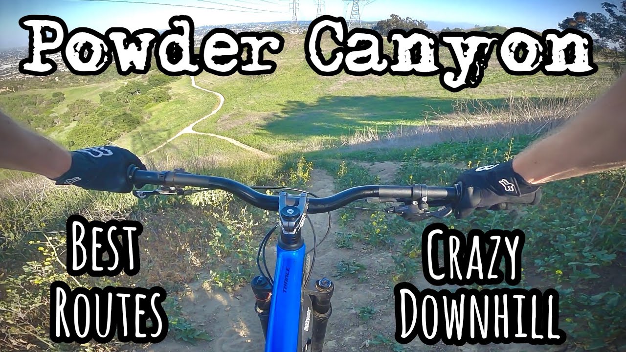 Powder Canyon Trail | SoCal Mountain Biking | Best Downhill Routes!