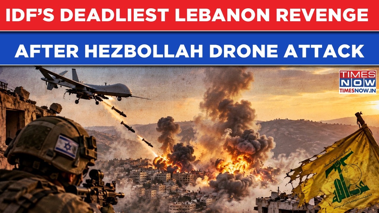 IDF&rsquo;s Deadliest Lebanon Revenge On Cam: Hezbollah Terror Targets Blown To Bits After Drone Fury