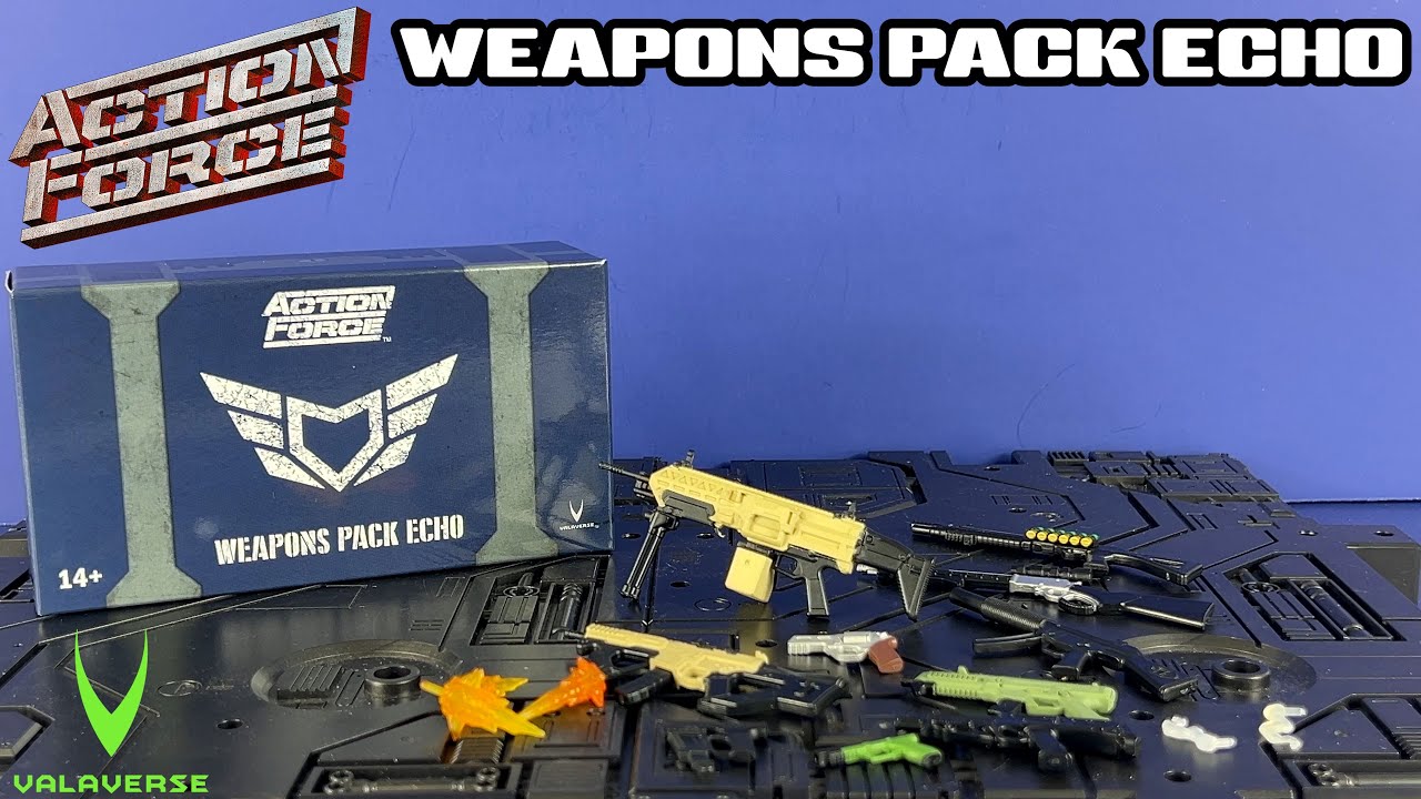 Valaverse  Action Force Weapons Pack ECHO Overview