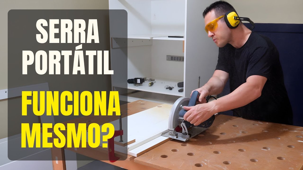 Serra Circular Portátil Serve Para Cortes Precisos no MDF?