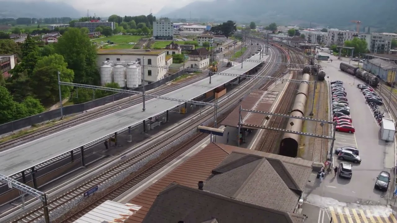CFF - Gare de Martigny - travaux 2022-2023