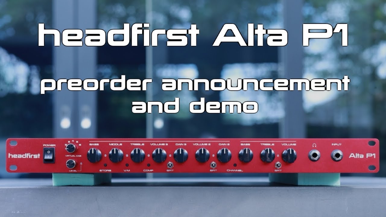 Headfirst Alta P1 — анонс предзаказа и демоверсия!!