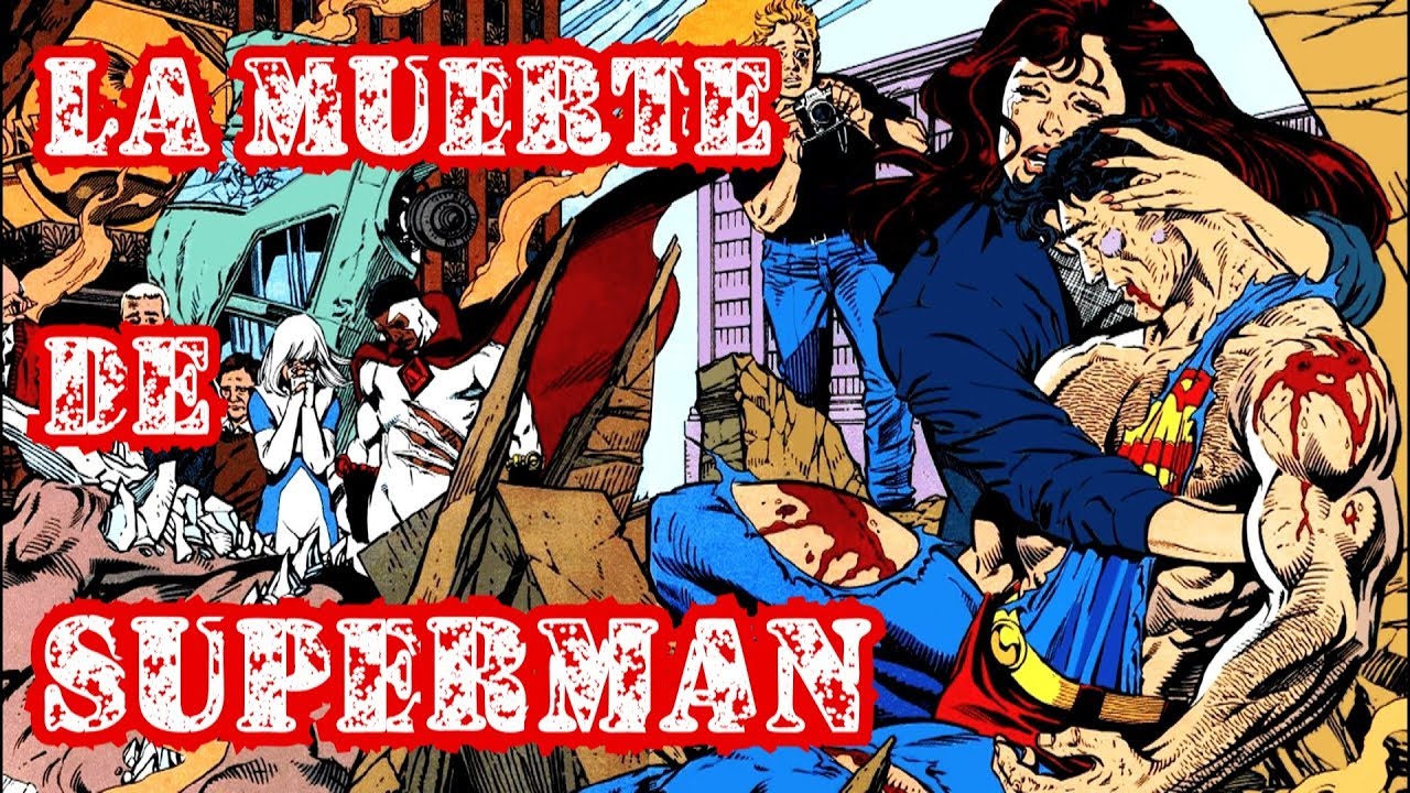 la muerte de SUPERMAN a manos de DOOMSDAY - el legendario comic - zaaap