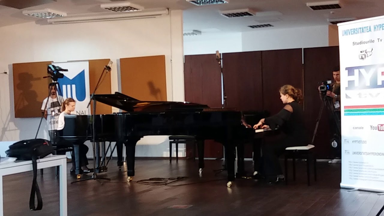 Cornelius Gurlitt- Rondo in E minor, op. 175, nr. 3 ~ Carmina Vidrascu and Beatrice Popliuc