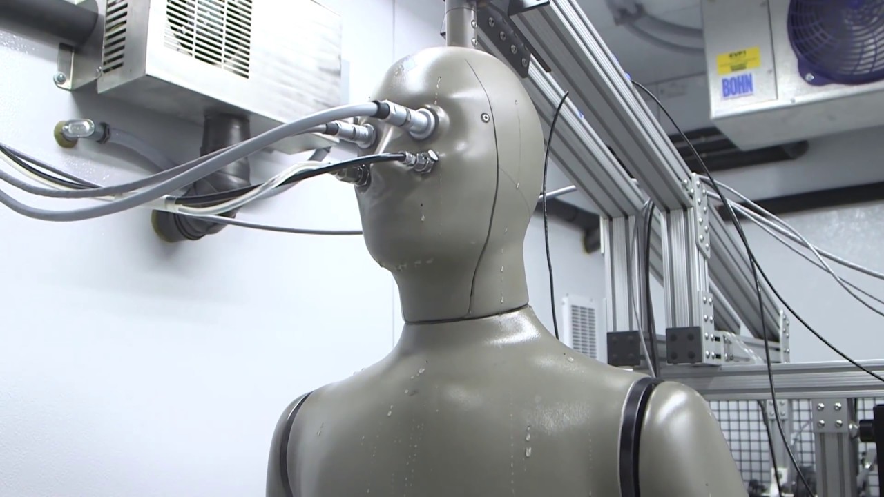 Articulated Sweating Manikin evaluation system for clothing comfort Male & Female