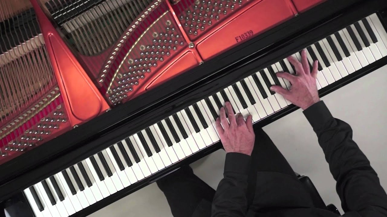 Sibelius 'Swan of Tuonela' - PIANO SOLO - P. Barton, FEURICH 218 piano