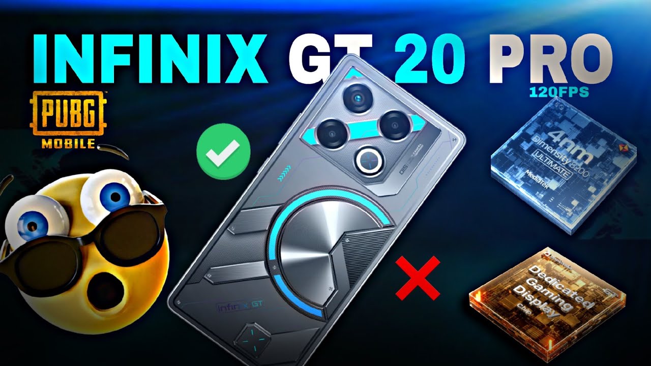 Infinix GT20 Pro PUBG Test – Heat & Battery Drain (TDM)